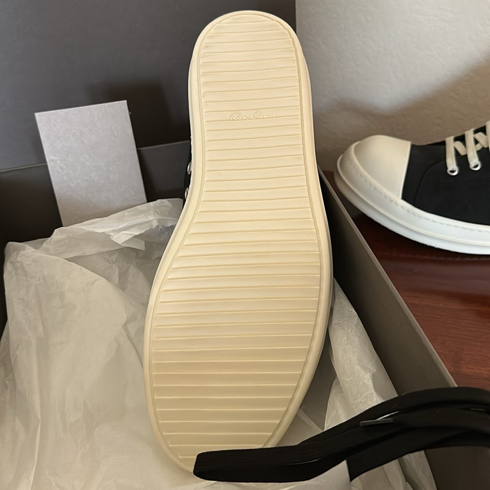 Rick Owen’s FW25 Concordians, Low Sneakers, Leather-NEW - Picture 6 of 12